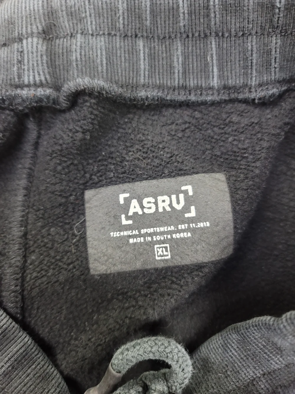 ASRV Black Jogger Sweatpants